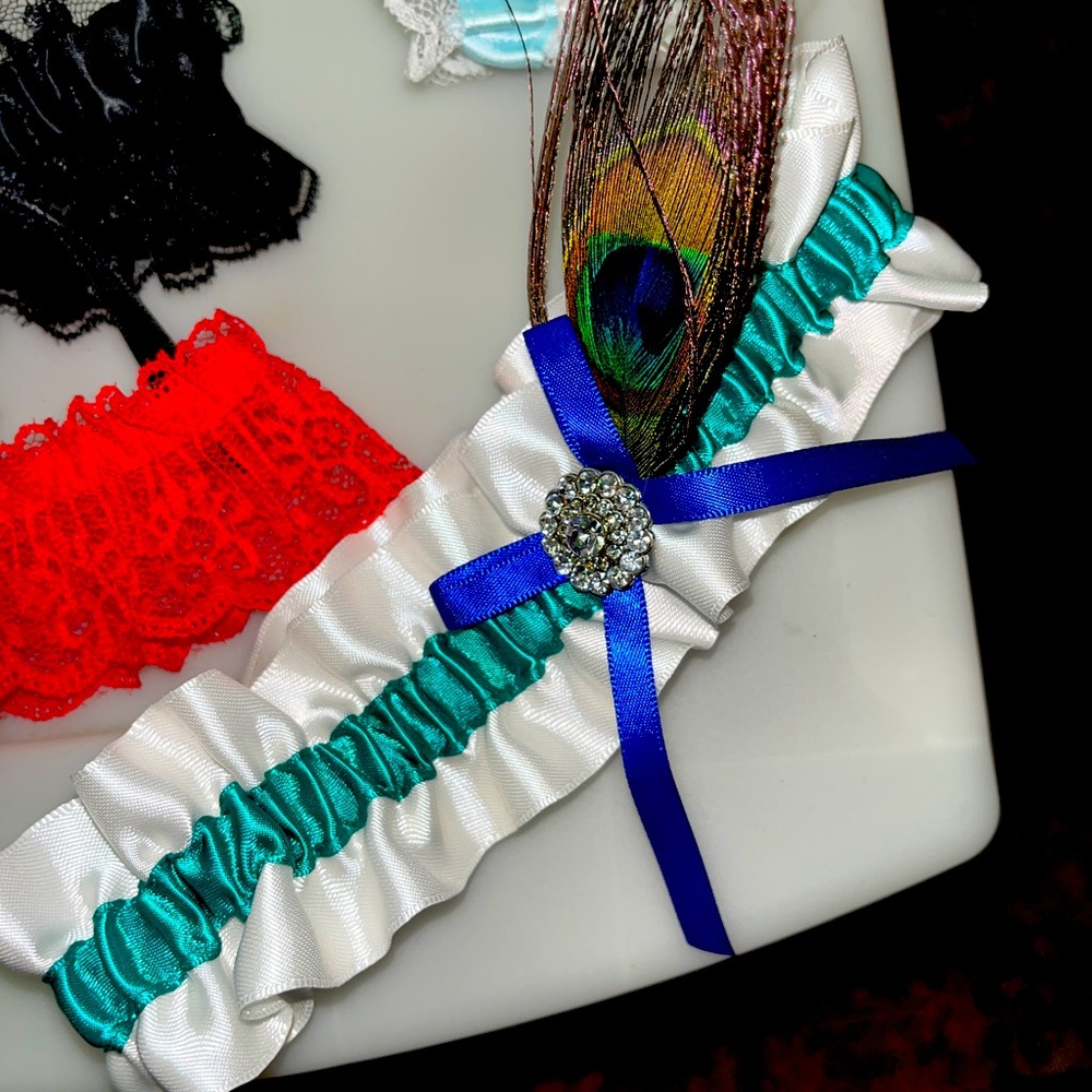 6 Fancy Leg Garters - Picture 3 of 6